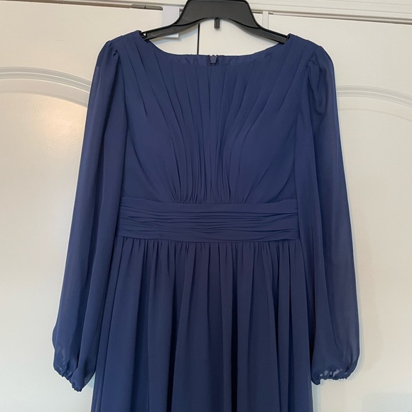 JJ’s House Navy Blue Bridesmaid Dress - Picture 6 of 16